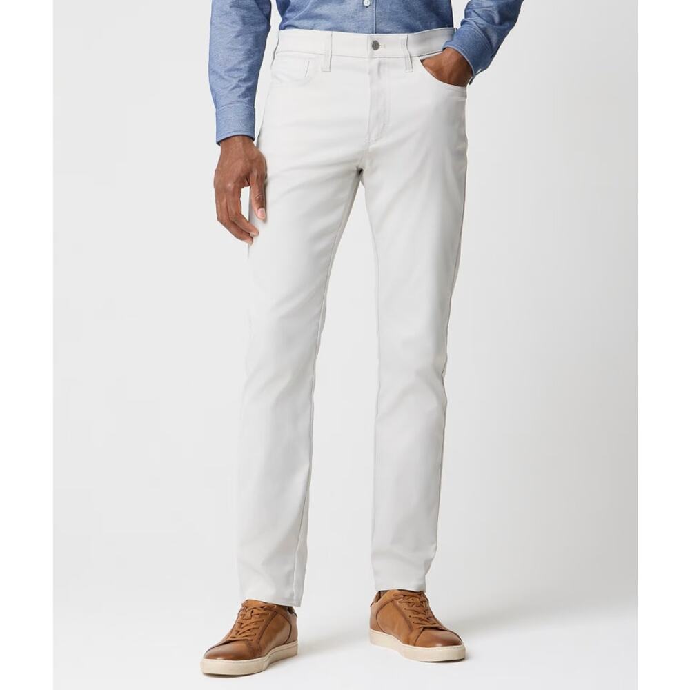 J.Crew Slim Fit Five Pocket Tech Pants 31x30 Stone Gray Sun Protection Stretch